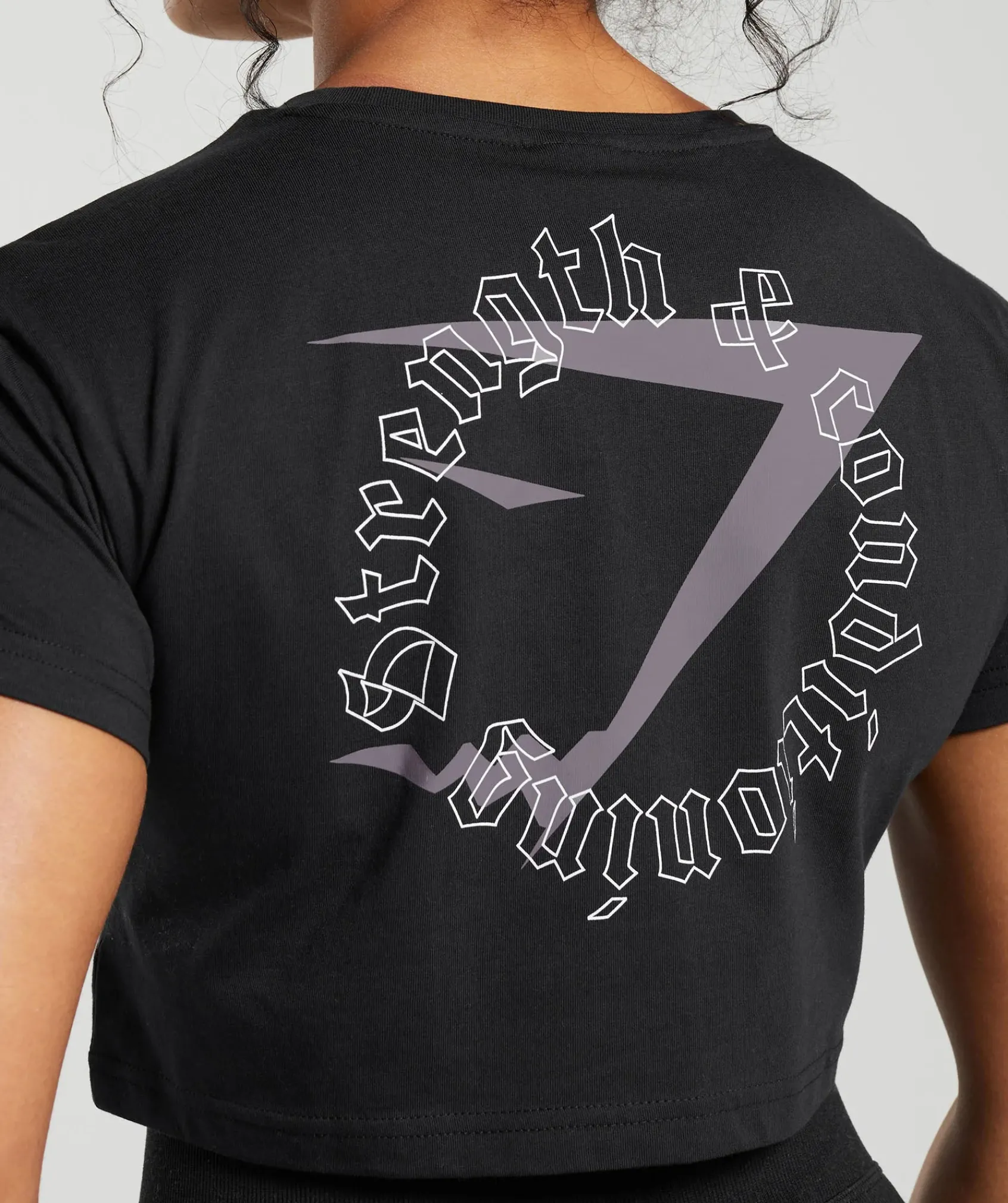 DAMES Gymshark Croptops|T-shirts*Strength & Conditioning Crop Top