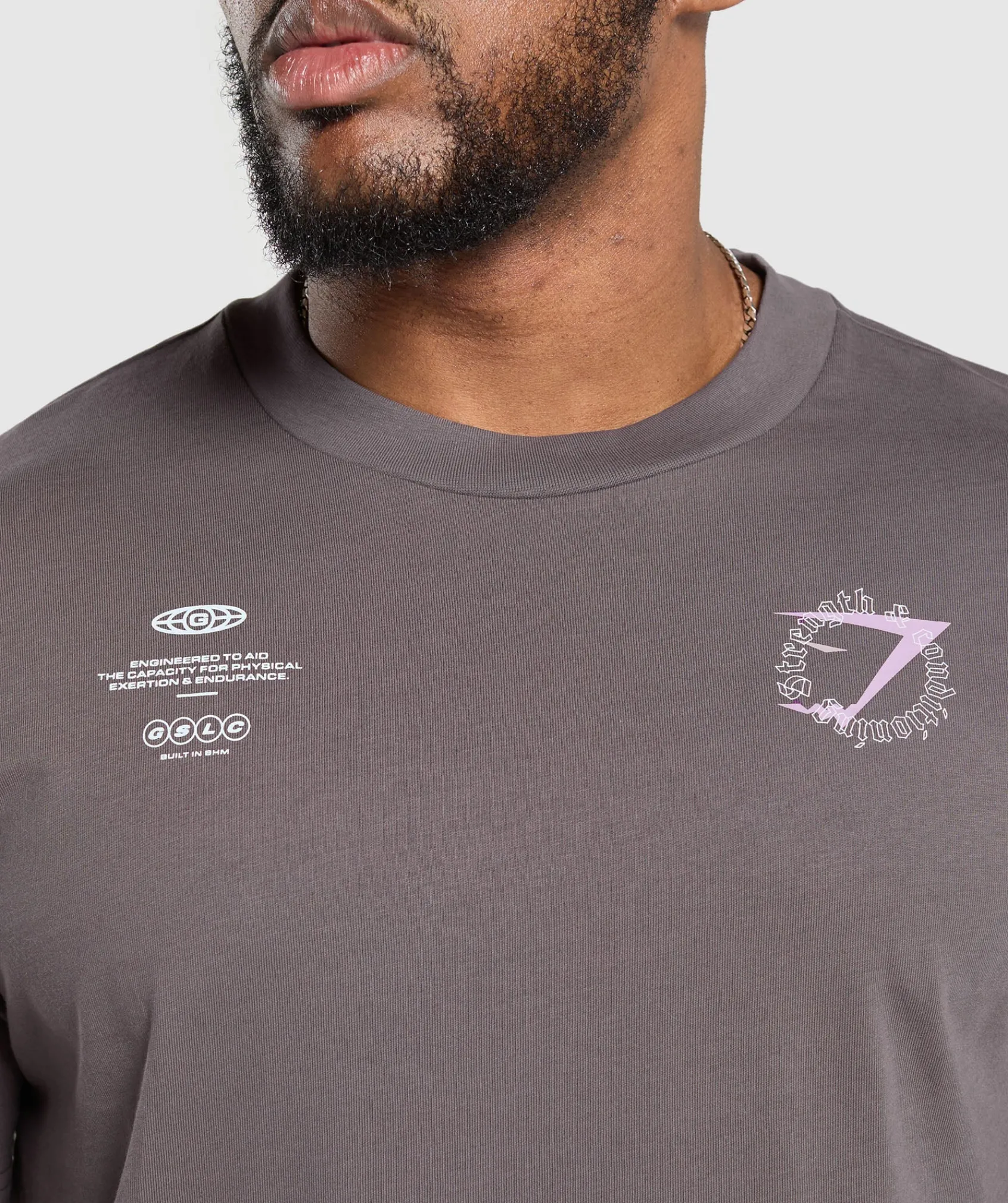 Heren Gymshark T-shirts*Strength and Conditioning T-Shirt