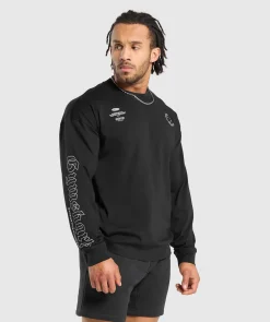 Heren Gymshark T-shirts*Strength and Conditioning Long Sleeve T-Shirt