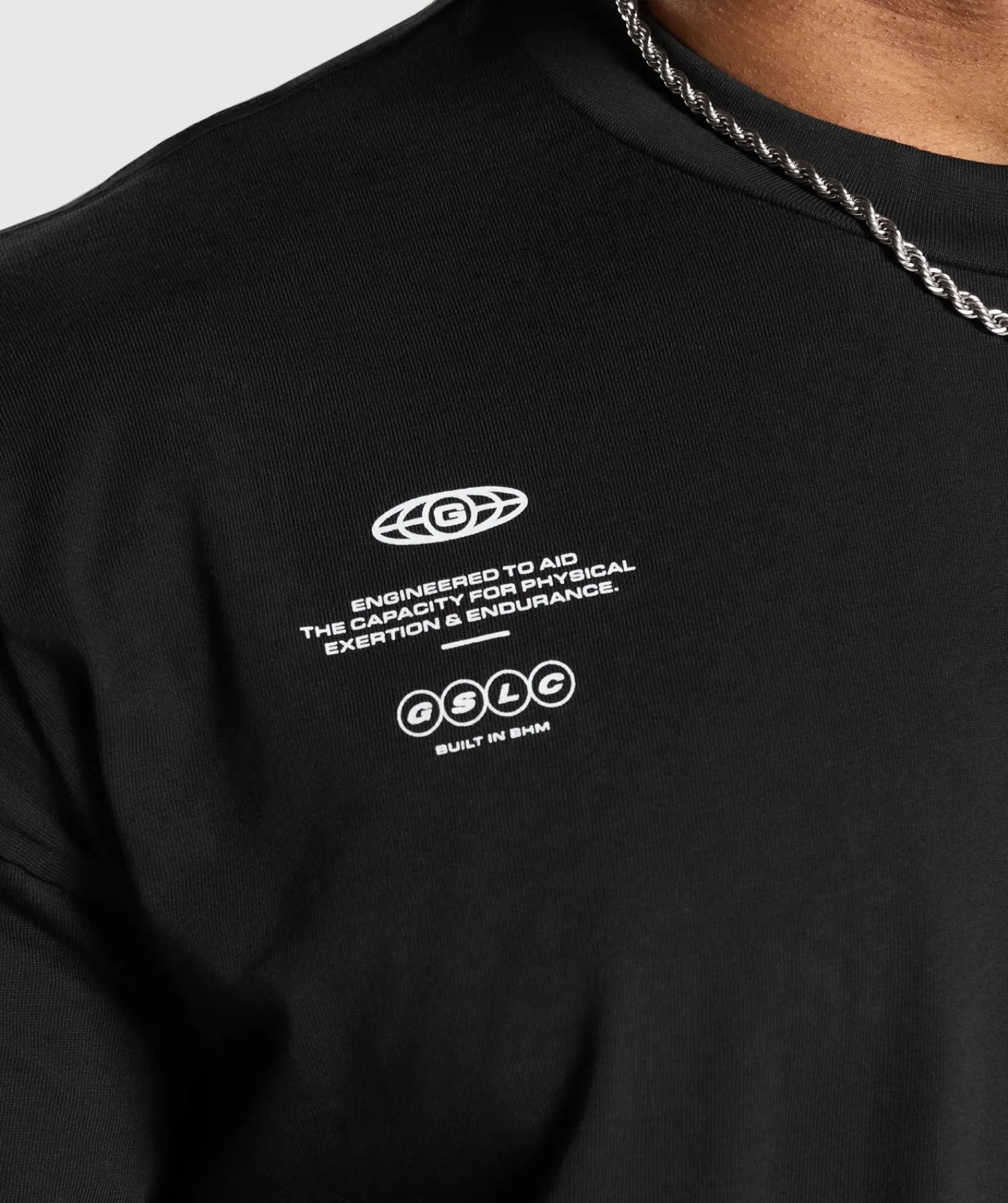 Heren Gymshark T-shirts*Strength and Conditioning Long Sleeve T-Shirt