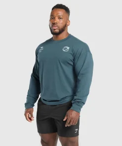 Heren Gymshark T-shirts*Strength and Conditioning Long Sleeve T-Shirt