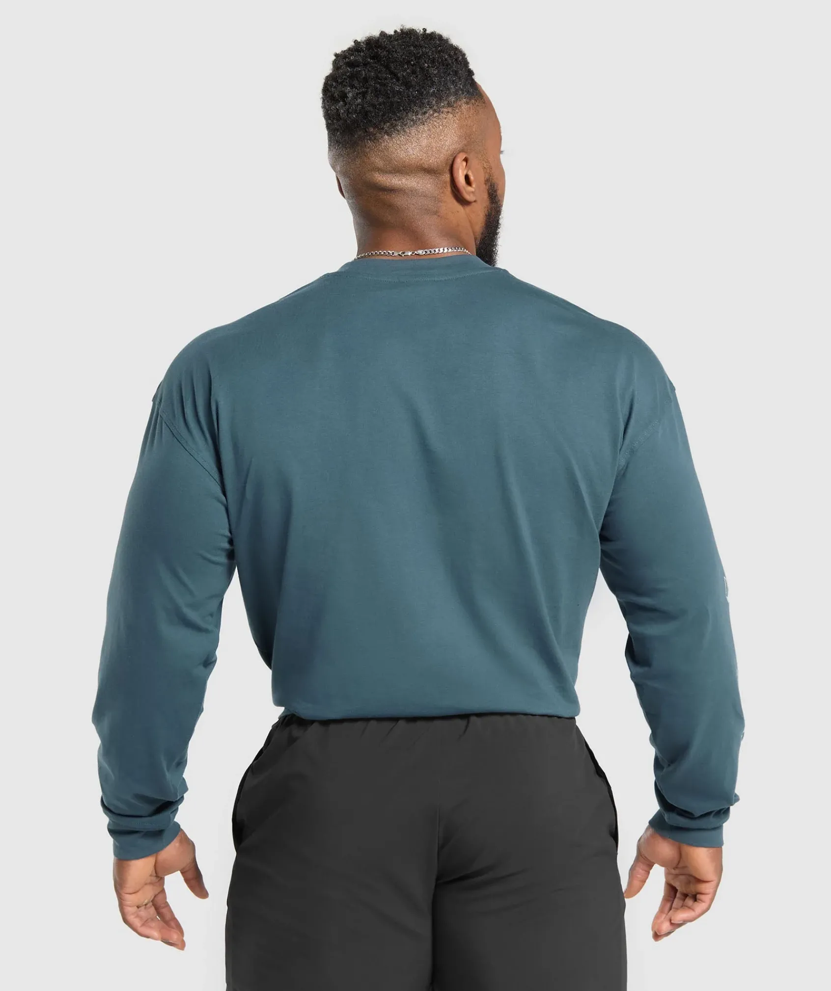 Heren Gymshark T-shirts*Strength and Conditioning Long Sleeve T-Shirt