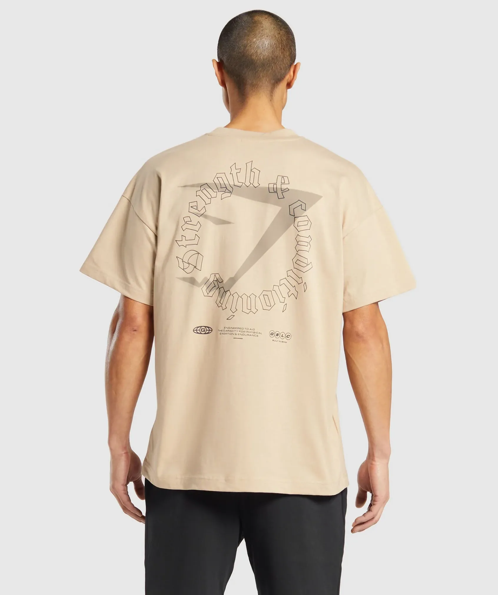 Heren Gymshark T-shirts*Strength and Conditioning T-Shirt