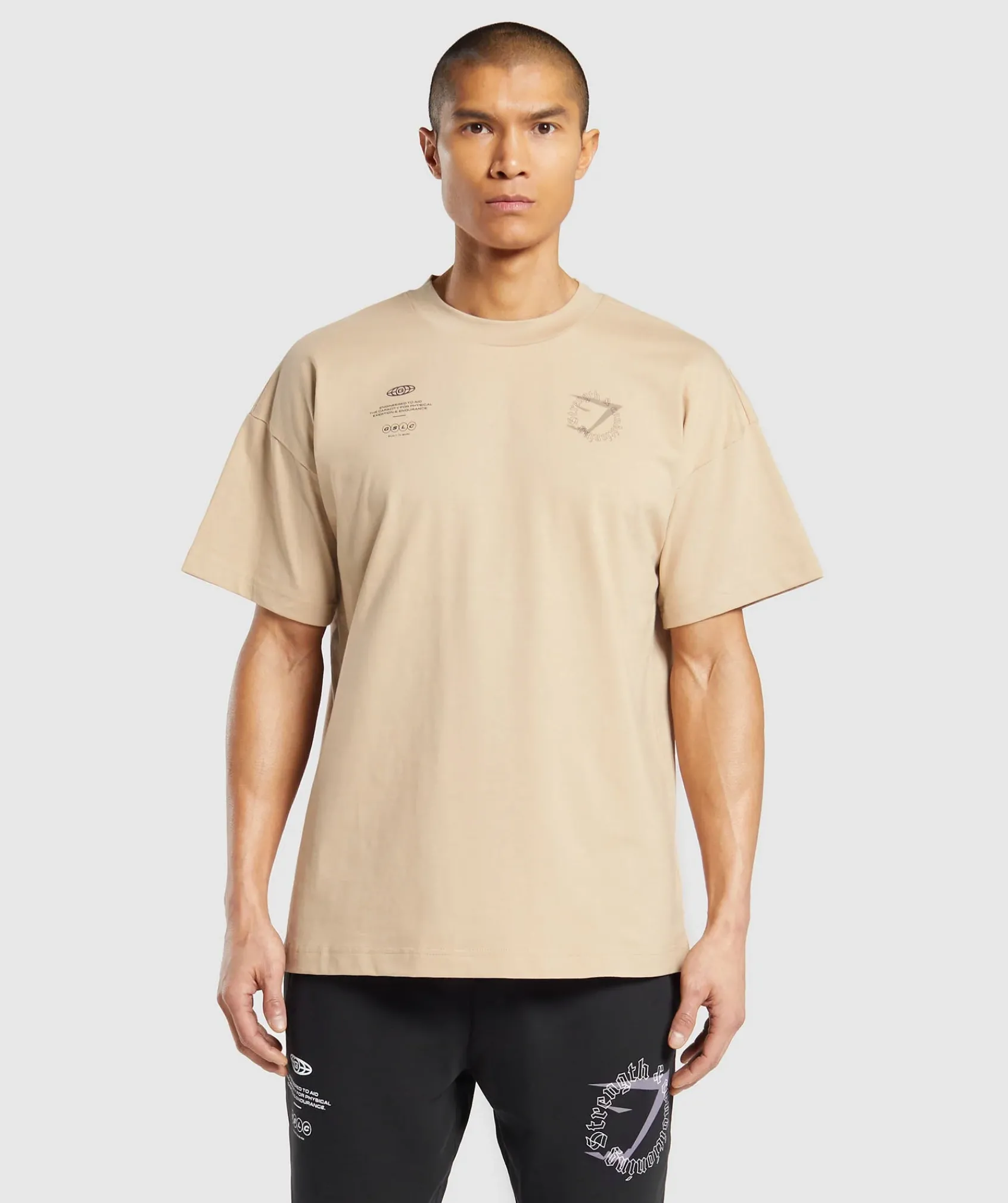 Heren Gymshark T-shirts*Strength and Conditioning T-Shirt
