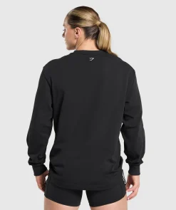 DAMES Gymshark T-shirts*Strength Department Animal Long Sleeve T-Shirt
