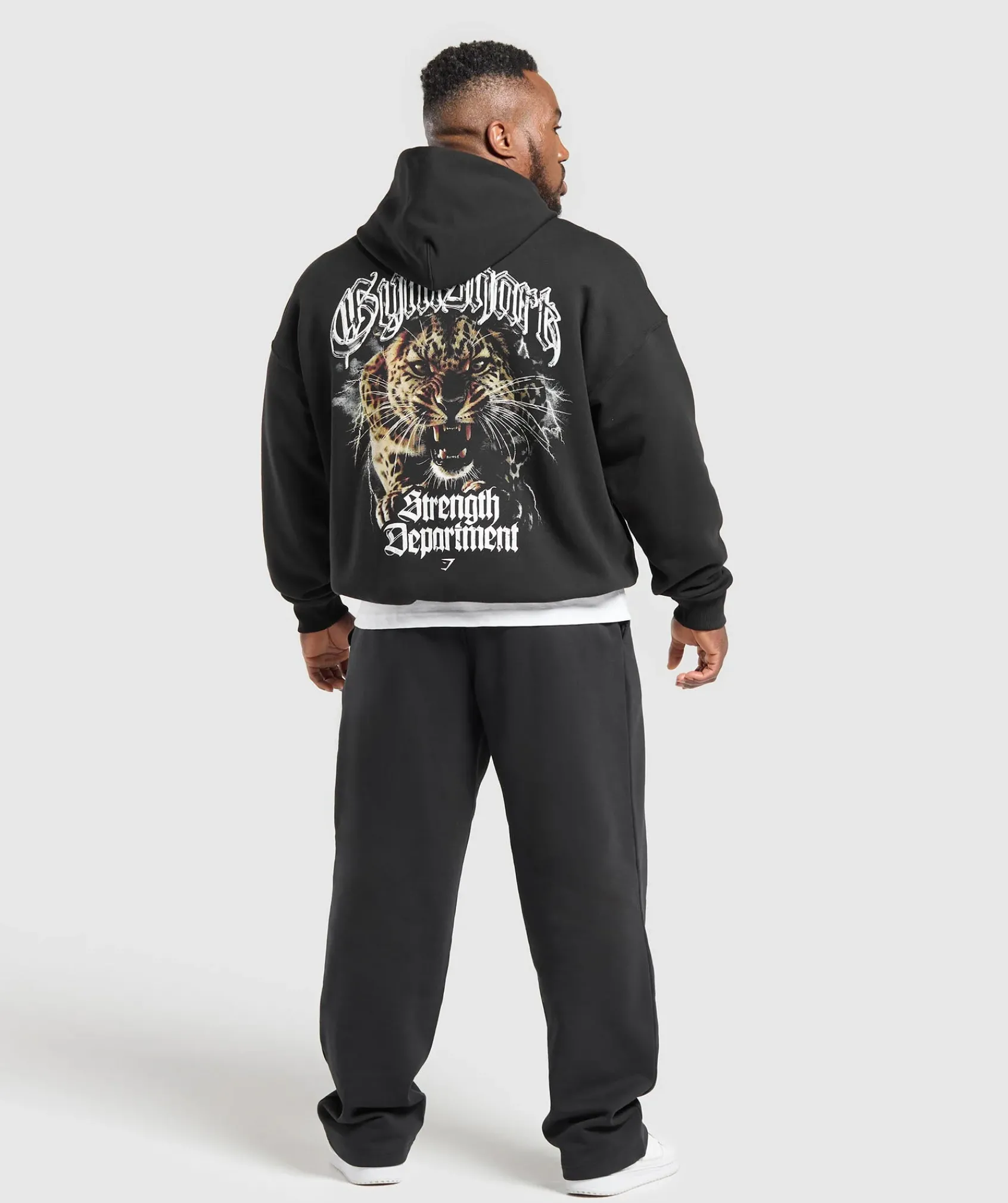 Heren Gymshark Hoodies & Truien*Strength Department Animal Oversized Hoodie
