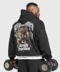 Heren Gymshark Hoodies & Truien*Strength Department Animal Oversized Hoodie