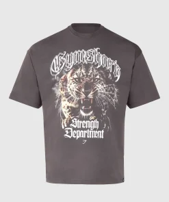 Heren Gymshark T-shirts*Strength Department Animal Oversized T-Shirt