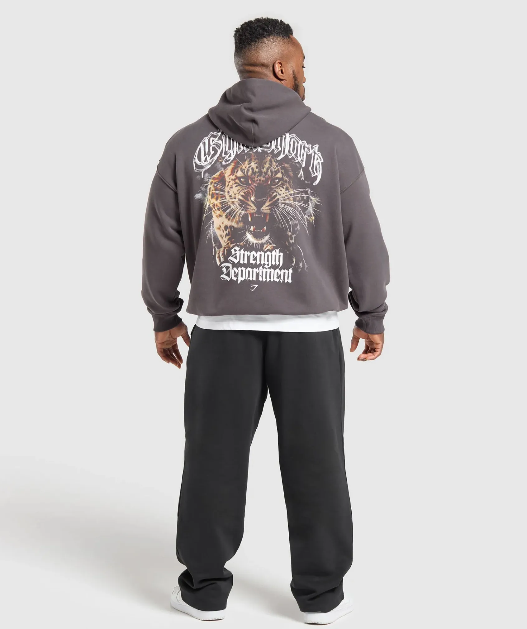 Heren Gymshark Hoodies & Truien*Strength Department Animal Oversized Hoodie