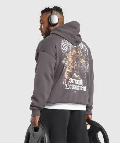 Heren Gymshark Hoodies & Truien*Strength Department Animal Oversized Hoodie