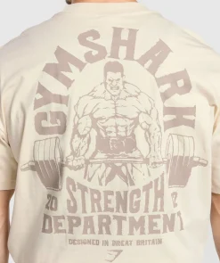 Heren Gymshark T-shirts*Strength Department Graphic T-Shirt