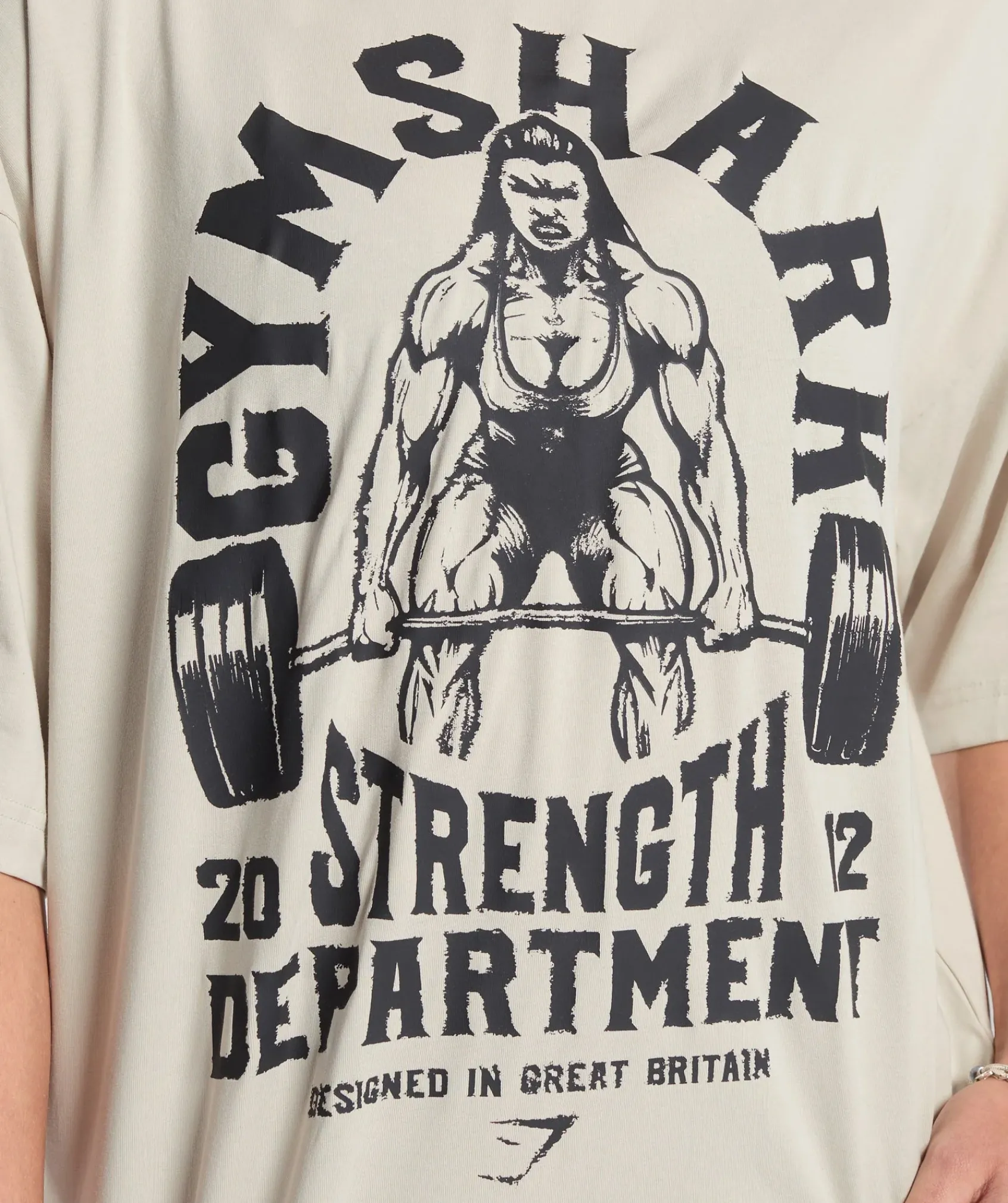 DAMES Gymshark T-shirts*Strength Department Graphic T-Shirt