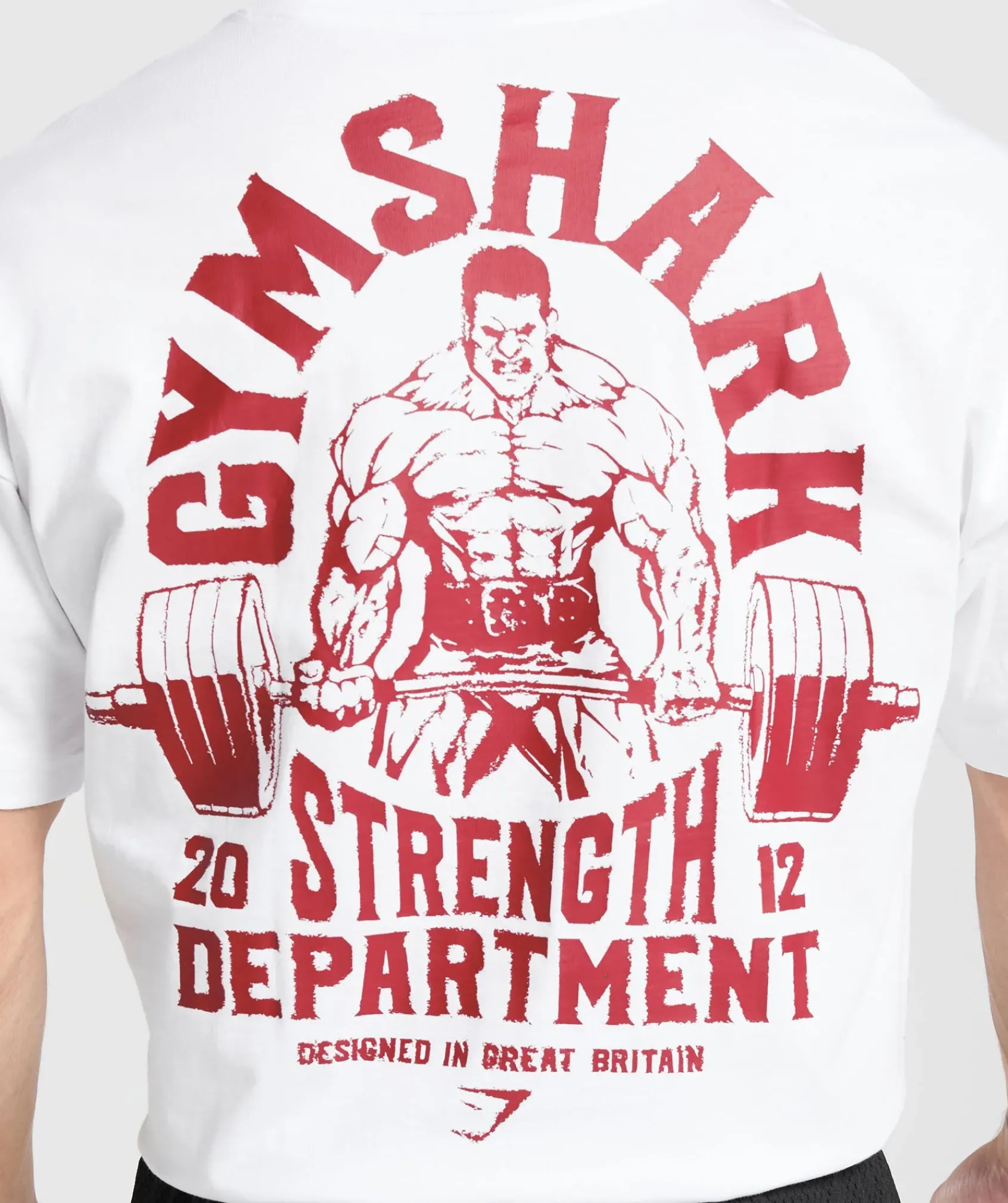 Heren Gymshark T-shirts*Strength Department Graphic T-Shirt