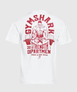 Heren Gymshark T-shirts*Strength Department Graphic T-Shirt
