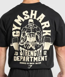 Heren Gymshark T-shirts*Strength Department Graphic T-Shirt
