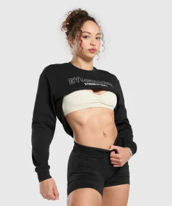 DAMES Gymshark T-shirts*Strength Department Long Sleeve Skater
