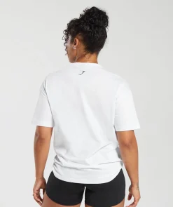 DAMES Gymshark Bedekkende Sportkleding|T-shirts*Strength Department Oversized T-Shirt