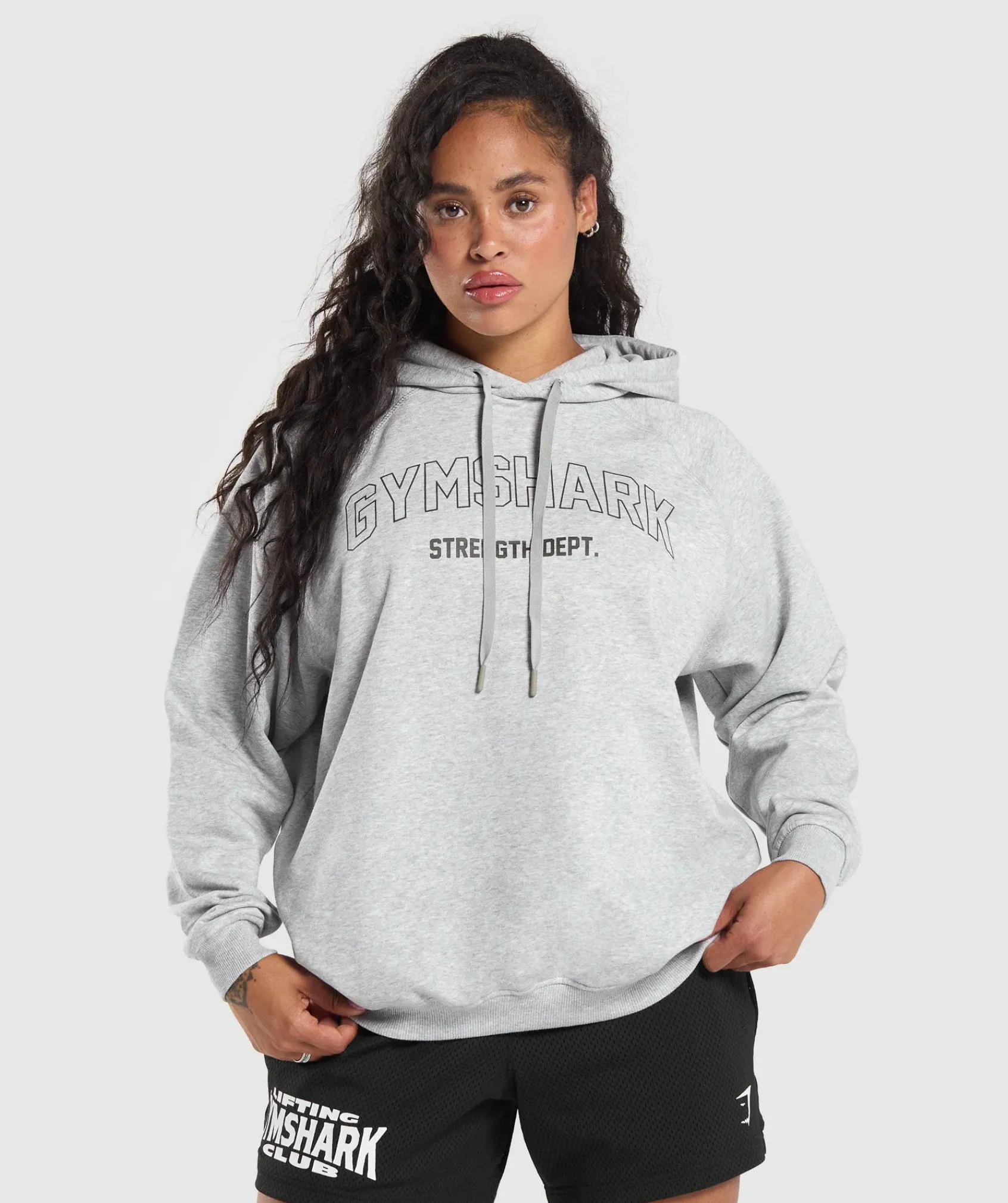 DAMES Gymshark Hoodies & Truien*Strength Department Oversized Hoodie