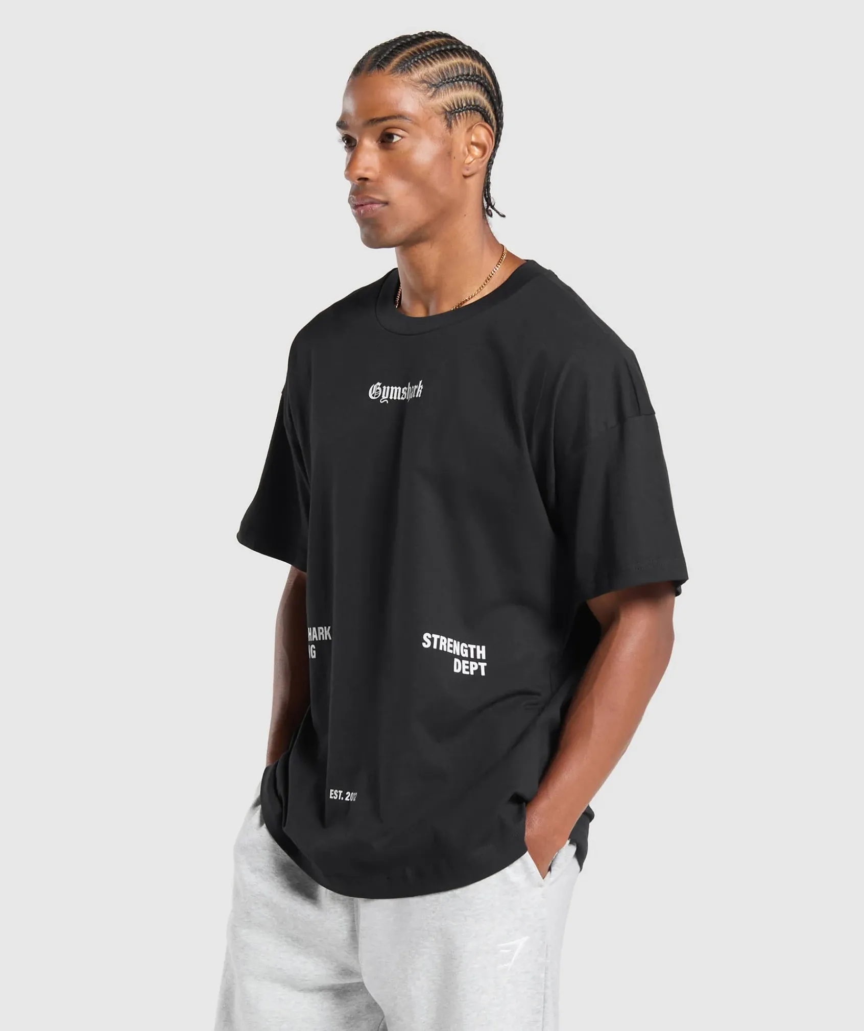 Heren Gymshark T-shirts*Strength Dept Graphic T-Shirt