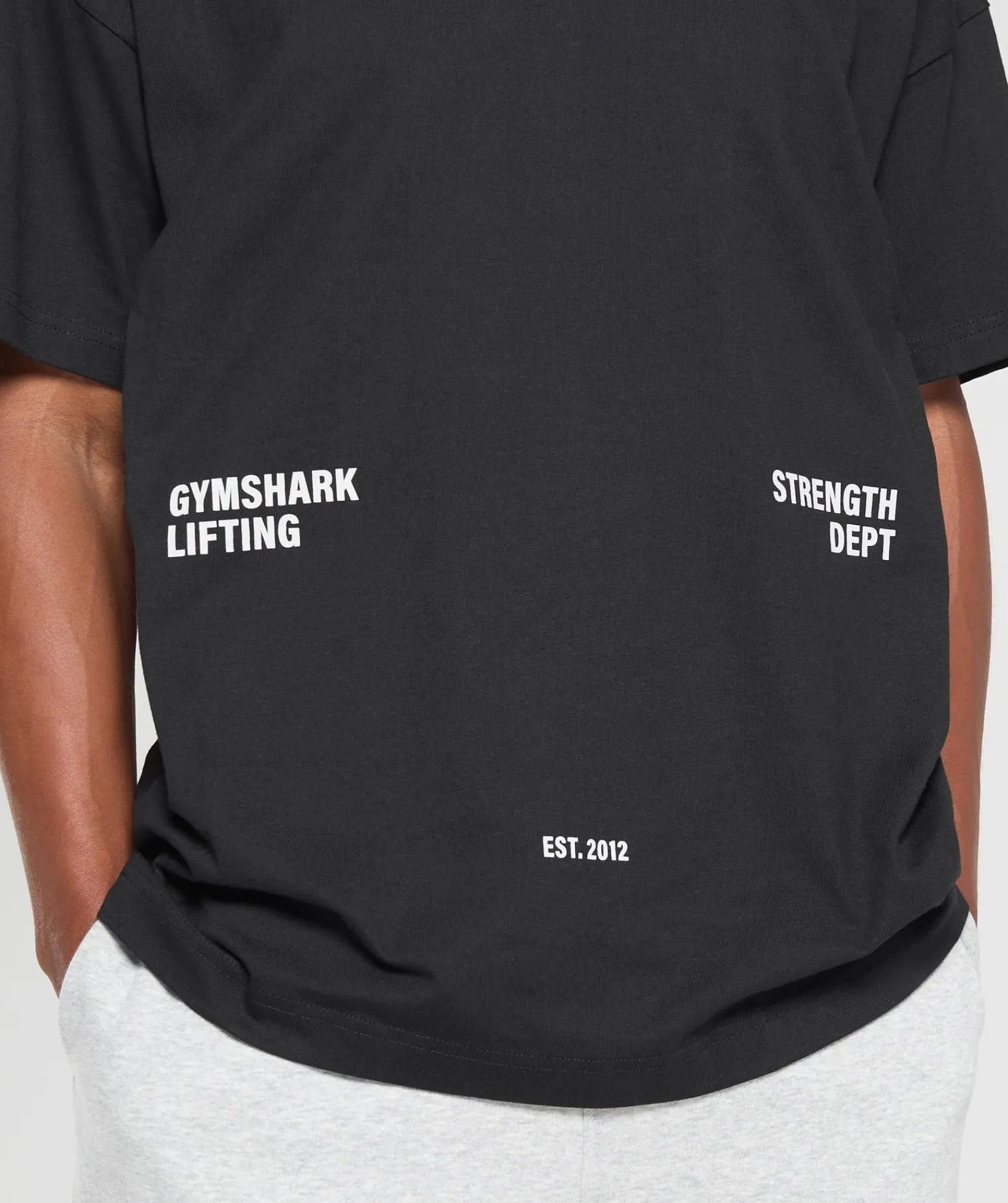 Heren Gymshark T-shirts*Strength Dept Graphic T-Shirt