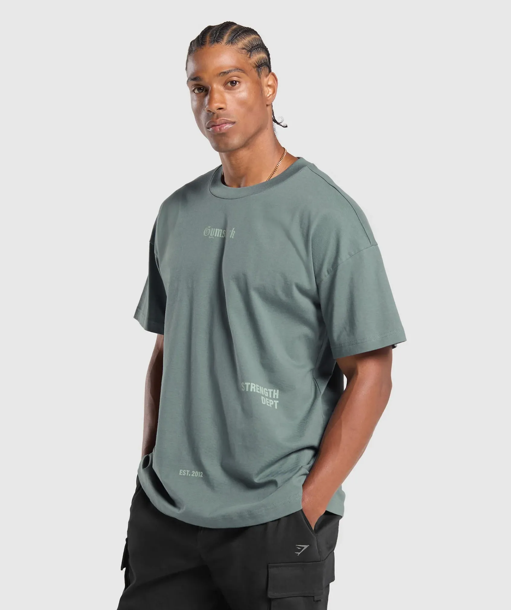 Heren Gymshark T-shirts*Strength Dept Graphic T-Shirt