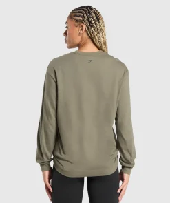 DAMES Gymshark T-shirts*Strength In Numbers Long Sleeve Top