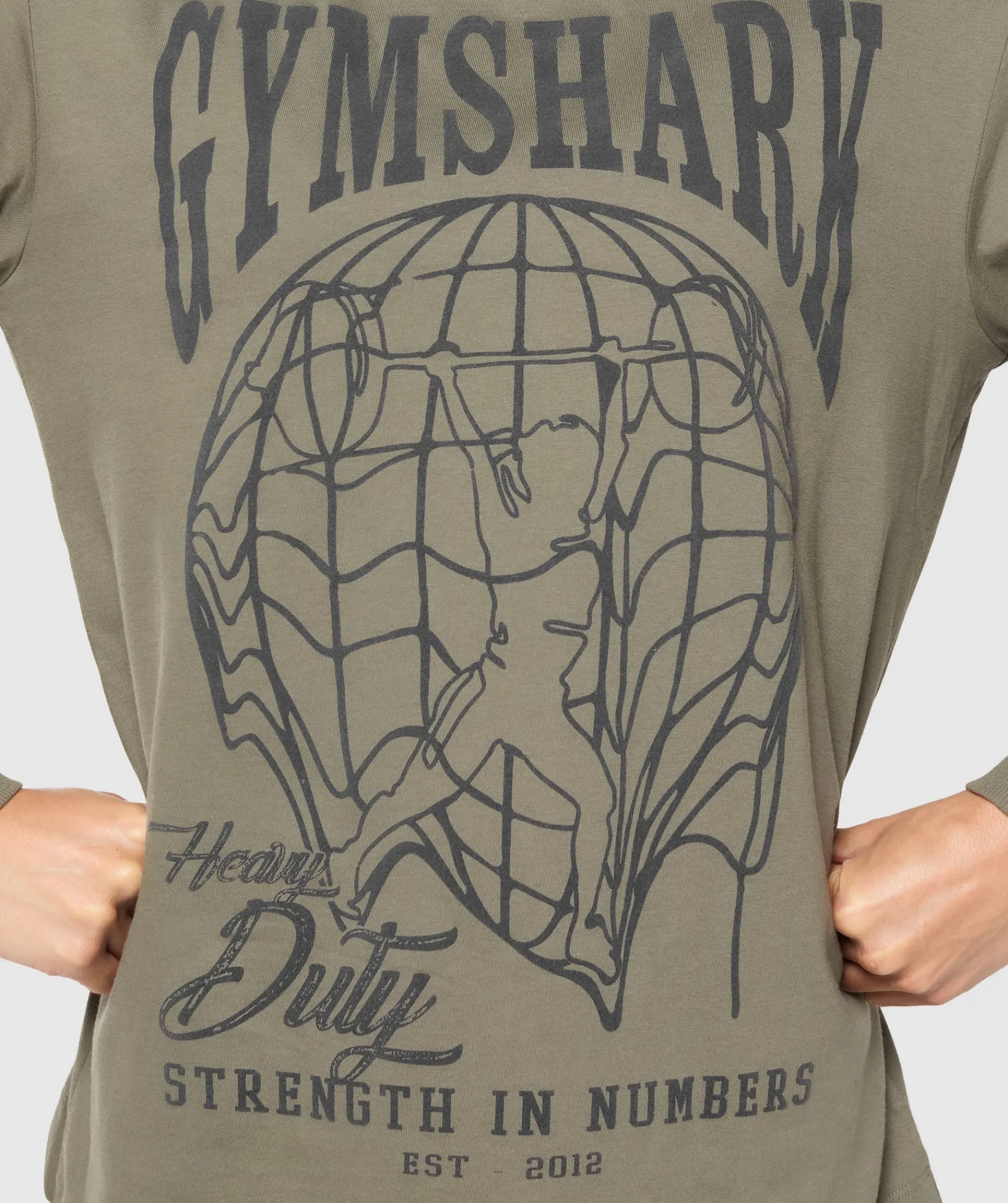 DAMES Gymshark T-shirts*Strength In Numbers Long Sleeve Top