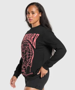 DAMES Gymshark T-shirts*Strength In Numbers Long Sleeve Top