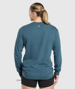 DAMES Gymshark T-shirts*Strength In Numbers Long Sleeve Top