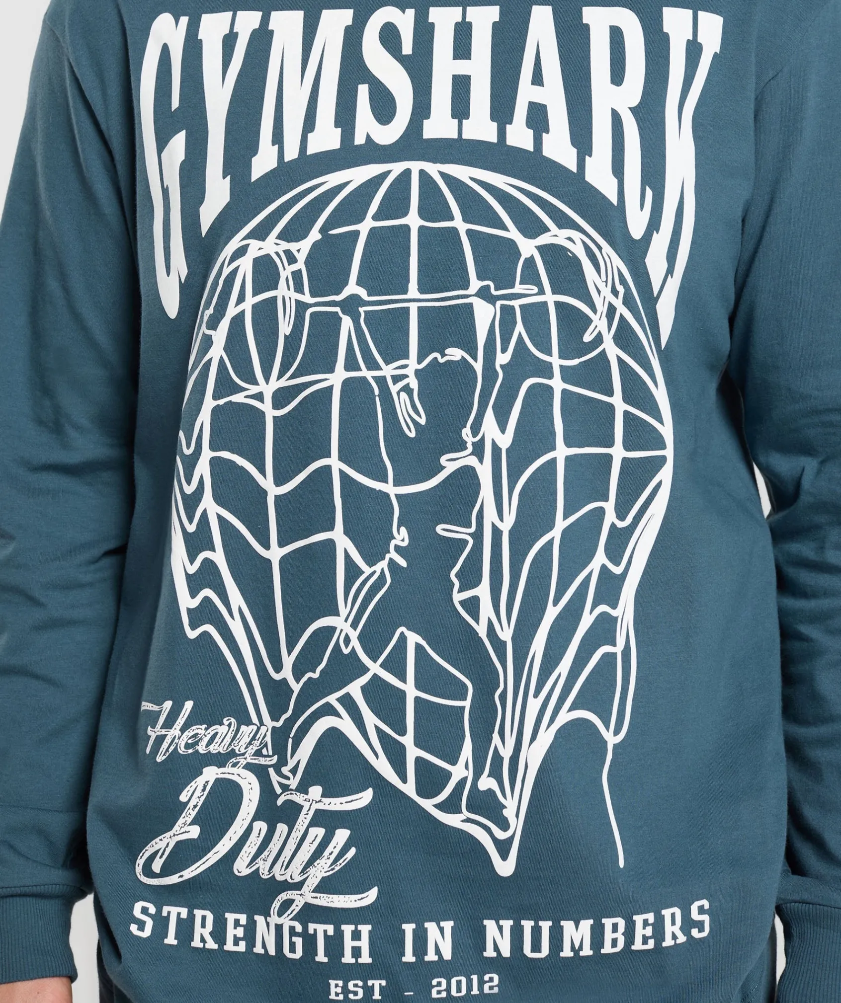 DAMES Gymshark T-shirts*Strength In Numbers Long Sleeve Top
