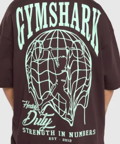 DAMES Gymshark T-shirts*Strength In Numbers Oversized T-Shirt