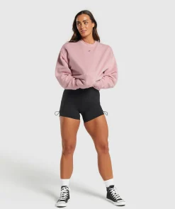 DAMES Gymshark Hoodies & Truien*Strong Girl Lifting Club Oversized Graphic Crew