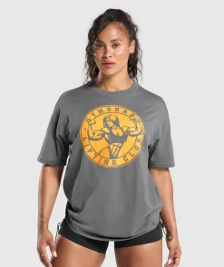 DAMES Gymshark T-shirts*Strong Girl Lifting Club Graphic T-Shirt