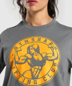 DAMES Gymshark T-shirts*Strong Girl Lifting Club Graphic T-Shirt