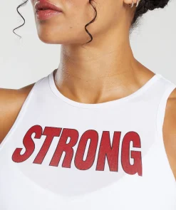 DAMES Gymshark Tanktops*Strong Lifter Crop Tank