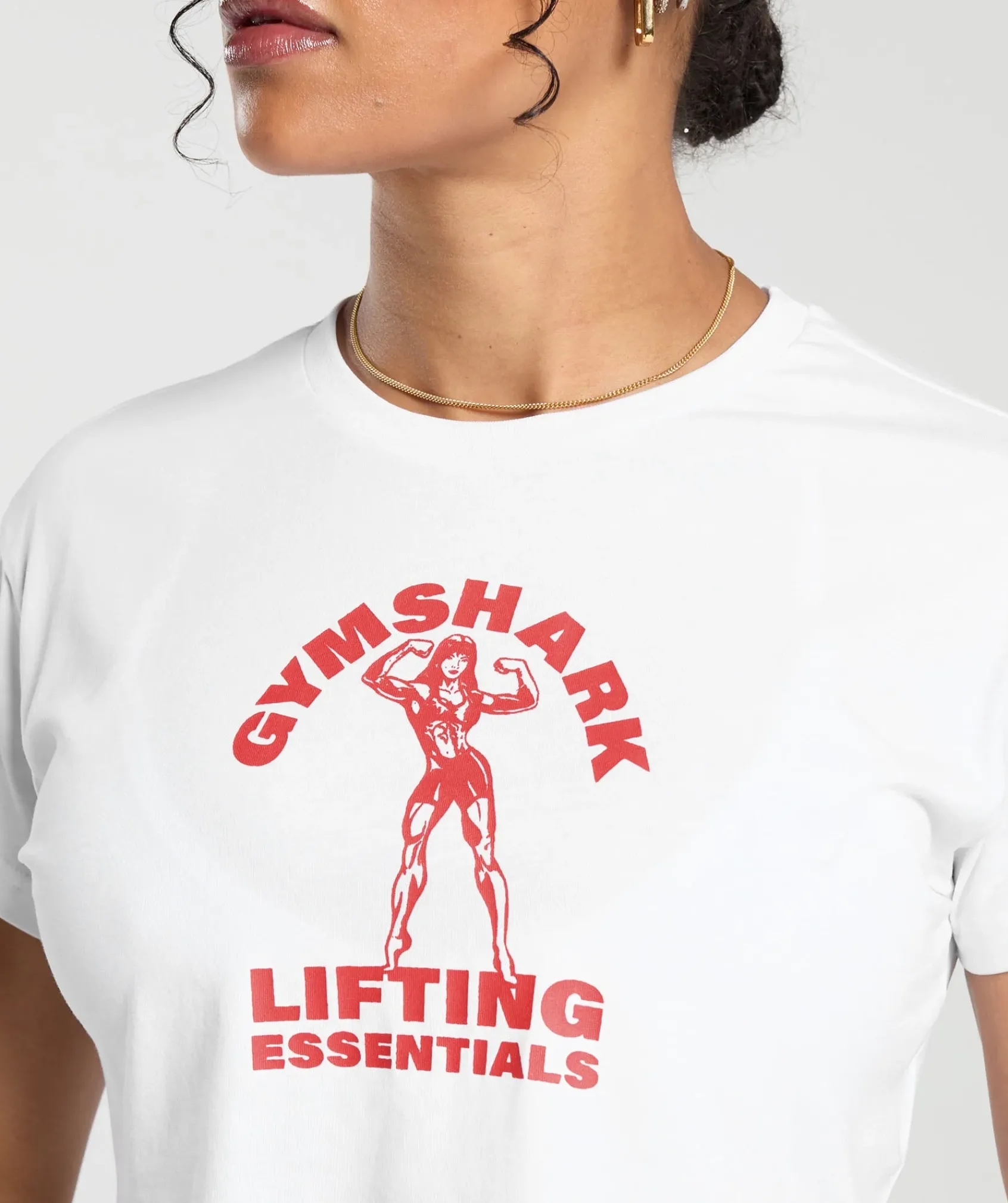 DAMES Gymshark Croptops|T-shirts*Strong Women Crop Top