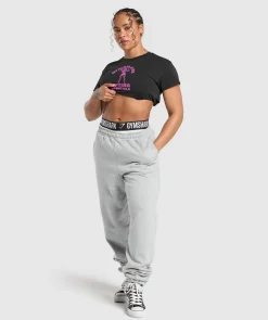 DAMES Gymshark Croptops|T-shirts*Strong Women Crop Top