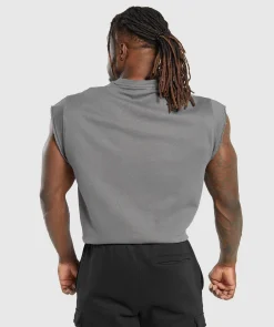 Heren Gymshark Tanktops|T-shirts*Super Natural Cut Off Tank