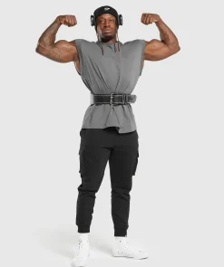 Heren Gymshark Tanktops|T-shirts*Super Natural Cut Off Tank