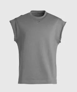 Heren Gymshark Tanktops|T-shirts*Super Natural Cut Off Tank