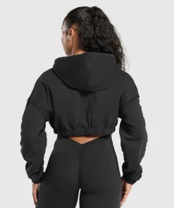 DAMES Gymshark Hoodies & Truien*Superset Crop Zip Hoodie