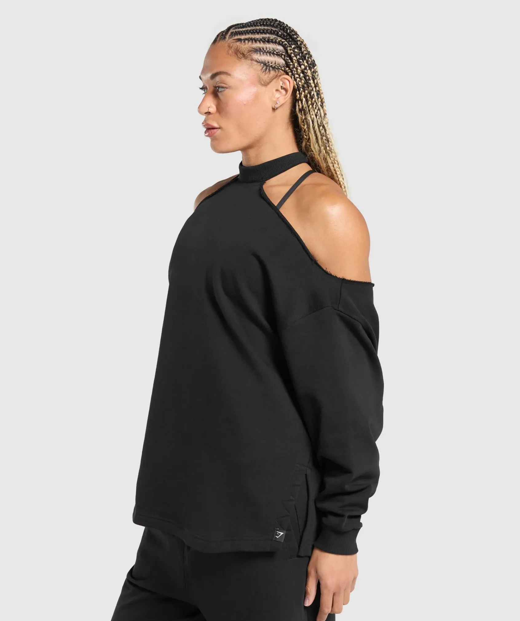 DAMES Gymshark Hoodies & Truien|T-shirts*Superset Longline Sweatshirt