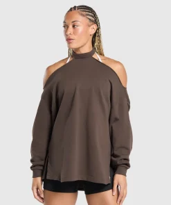DAMES Gymshark Hoodies & Truien|T-shirts*Superset Longline Sweatshirt