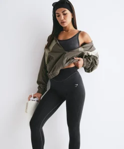 DAMES Gymshark Croptops|Tanktops*Sweat Seamless Washed Midi Tank