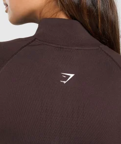 DAMES Gymshark Bedekkende Sportkleding|Sportjacks*Sweat Seamless Zip Up Jacket