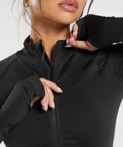 DAMES Gymshark Bedekkende Sportkleding|Sportjacks*Sweat Seamless Zip Up Jacket