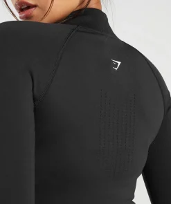 DAMES Gymshark Bedekkende Sportkleding|Sportjacks*Sweat Seamless Zip Up Jacket