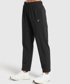 DAMES Gymshark Bedekkende Sportkleding|Joggingbroeken*Tapered Woven Pants