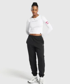 DAMES Gymshark T-shirts*Tattoo Midi Long Sleeve T-Shirt