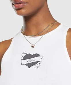 DAMES Gymshark Tanktops*Tattoo Midi Tank